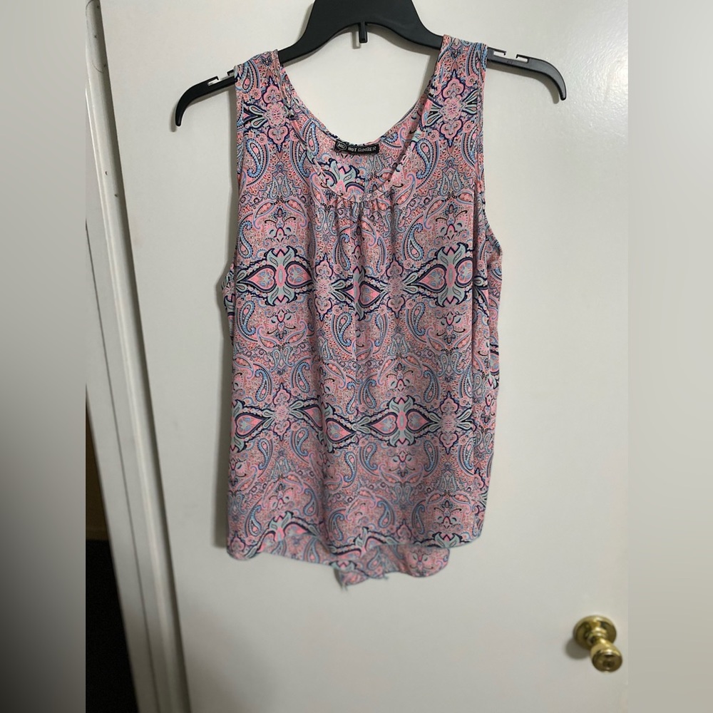 Hot Ginger 2xl tank with open back